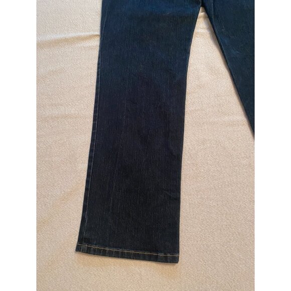 Gloria Vanderbilt size 14 dark denim jeans. Amanda style - Picture 3 of 9